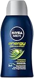 NIVEA MEN Energy Duschgel Mini, pH-hautneutrale Pflegedusche mit belebendem Duft...