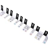Beelooom 2 STÜCKE 88 Tasten Abnehmbare Klaviertasten-Etiketten Klaviertastatur-Aufkleber...
