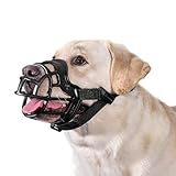 OneTigris Maulkorb, Weicher Maulkorb für Hunde Strapazierfähiges Gummi, Verstellbares...