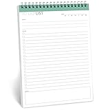 To-Do-Listen-Notizblock – Tagesplaner, undatiert, 52 Blatt, Abreißblatt,...