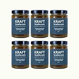 Wagyu Rinder-Knochenbrühe, Bio-Zutaten, 6x 500ml im Glas, Reich an Kollagen, Bonebroth,...