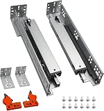 HLC Schubladenschienen unter der Ebene, 530 mm, 6 Paar (12 Stück), verdeckte...