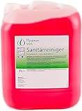 Hygiene Vos Sanitärreiniger 5 Liter. Entfernt Kalk von Armaturen, Fliesen,...