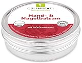 GREENDOOR Handbalsam für sehr trockene Haut mit BIO Granatapfel & Avocadoöl...