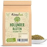 500g Holunderblüten gerebelt Holunderblütentee - Kräutertee natürlich vom Achterhof