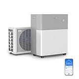 Midea Portasplit Mobile Wärmepumpe, Klimaanlage, Kühlen A++/Heizen A+, 12000...