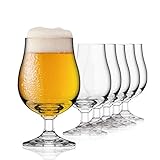 Sahm Bristol Pokal Biergläser 0,3 Liter (6 STK) - Biertulpe - Biergläser Set -...