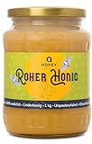 Reiner, Roher Lindenhonig – 100% Natürlich mit leichtem, zartem Geschmack, Ungefiltert,...