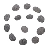 Levemolo Vulkanische Feuerstellensteine 1 kg Wiederverwendbare Lavasteine für Gasgrills...