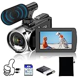 Windancy Video Camera FHD 1080P 48MP 4K Camcorder for YouTube, Video Vlogging...