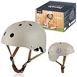 LIONELO Helmet Schutzhelm für Kinder, verstellbar 50-56 cm, Kinnschutz, Intertek...