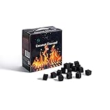 Ken Chiku - Holzkohle (Kokosnussschale 4 kg) für Shisha und Grill 4 kg - 256 Würfel (25...
