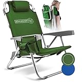 Schleicher - Strandstuhl Campingstuhl Klappstuhl Outdoorstuhl Klappbar Faltbar Ultraleicht...