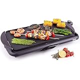 Duronic GP20 elektrischer Tischgrill 2000 W, Antihaftbeschichtung, drinnen und außen,...