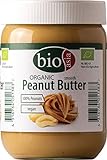 BIOASIA Bio Erdnussbutter – Peanut Butter - aus 100% gerösteten Erdnusskernen, cremig,...