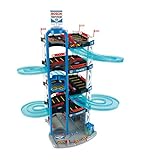 Theo Klein 2813 Bosch Car Service Parkhaus I Mit 5 Ebenen, doppelter Abfahrtrampe, 2...
