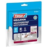 tesa INSULATION Dichtungsband S -Selbstklebende Gummidichtung zum Isolieren von...