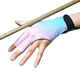 Billardhandschuhe mit 3 Fingern, Billardhandschuhe, atmungsaktiv, schnell trocknend,...