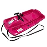 KHW | Lenkschlitten Snow Fox | Pink | 95 cm | TÜV-geprüft | inkl. Zugseil |...