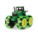 TOMY 46434 37792 Spielzeugtraktor John Deere Monster Treads, Traktor mit leuchtenden...