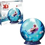 Ravensburger 3D Puzzle 11250 - Puzzle-Ball Bezaubernde Meerjungfrauen - 72 Teile...
