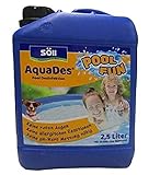 Söll 81456 AquaDes 2,5 l - Pool-Desinfektion, Poolreinigung, Wasserpflege gegen Bakterien...