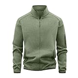 Teddyjacke Herren Flanell Felljacke Regenparka Abnehmbaren Golfjacke Oversize Wollwalk...