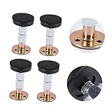 TOGEVAL 4 Stück Teiliges Metall Bettseiten Fixiererset Verstellbar Robustes Rutsch...
