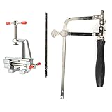 ANKROYU Bügelsäge, Schraubstock Für Schmuck, DIY-Reparaturwerkzeug-Set,...