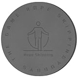 Trainingsmatte - Jump Rope Mat, 60 x 60 cm Runde Stoßdämpfende Sprungmatte, rutschfeste...
