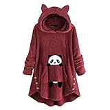 XTBFOOJ Damen Weste lang Damen Parka Damen Jacke Longjacke Damen Baseball Jacke Damen...