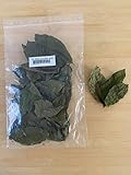 Getrocknete Walnussblätter grün (25 Stück, ca. 15 Gramm) für Aquarien...