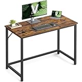 VASAGLE Schreibtisch, Kleiner Computertisch, Bürotisch, für Arbeitszimmer, Schlafzimmer,...
