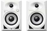 Pioneer DJ DM-40BT-W Bluetooth Studiomonitore, Weiß