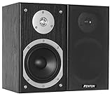 Fenton SHFB55B HiFi Lautsprecher passiv, Regallautsprecher Paar, 280 Watt 5...