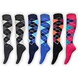Kniestrümpfe Thermostrümpfe Thermo Damen (6x Paar) Reitstrümpfe Reitsocken Thermosocken...