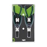 Sprengringzange | Robuste Innensprengringzange 18cm Set | Aufnahme- und Abnahme-Werkzeug...