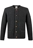 Stockerpoint Herren Amaro Trachtenstrickjacke, anthrazit, 52