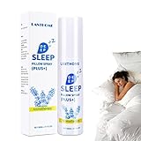 Wukesify Lavendel-Kissenspray | 60 ml Lavendel-Schlaf- und Kissenspray | natürlicher...