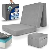 Beautissu Premium XL Klappmatratze 90x200cm Gästebett faltbar inkl. Husse –...