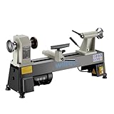 Wiltec Drechselbank 370 W mit variabler Drehzahl 600-2800 U/min, Drechselmaschine mit...