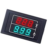 Voltmeter Amperemeter 2 In 1 Monitoren Tester Mit Verbindungsdrähten Ampere Voltmeter...