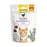 GimCat Crunchy Snacks Huhn mit Rosmarin - Knuspriges und proteinreiches...
