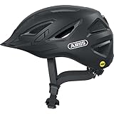 ABUS Stadthelm Urban-I 3.0 MIPS - Fahrradhelm mit Rücklicht, Schirm und Magnetverschluss...