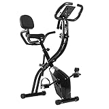 YXGLL Faltbares Heimtrainer Indoor Cycling Bike, Faltbares Standrad, X-Bike, magnetisches...