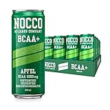 NOCCO BCAA Energy Drink – zuckerfrei, vegan Energy Getränk mit Koffein,...