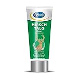 Scholl Hirsch Talg Aloe-Vera-Creme für Trockene Haut, 100 ml