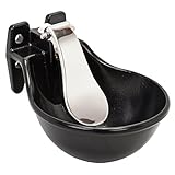 Kerbl Tränkebecken (Farbe schwarz, Wasseranschluss G1/2“, Fassungsvermögen 1,45 L,...