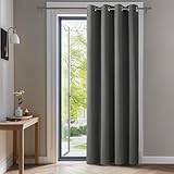 Deconovo Verdunklungsvorhang H214 x B132 cm Blickdichte Gardine mit Ösen...