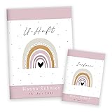 Hanni’s U-Heft-Hülle inkl. Impfpass Hülle | Set mit Innenfächern | Hochwertige Hülle...